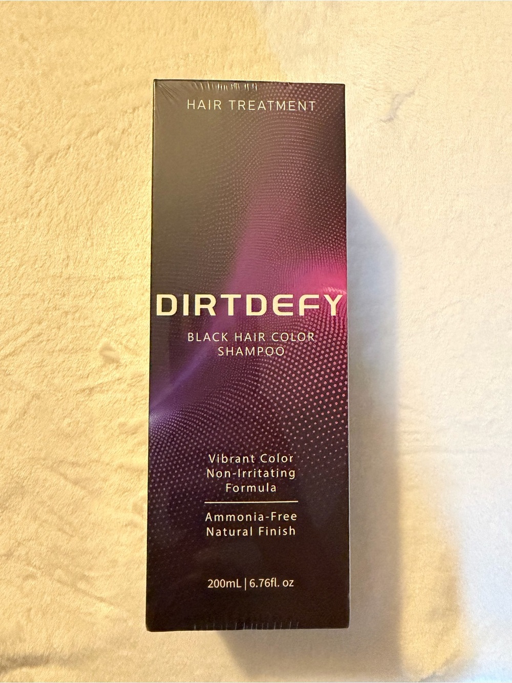 Dirtdefy Black Hair Color Shampoo NWT